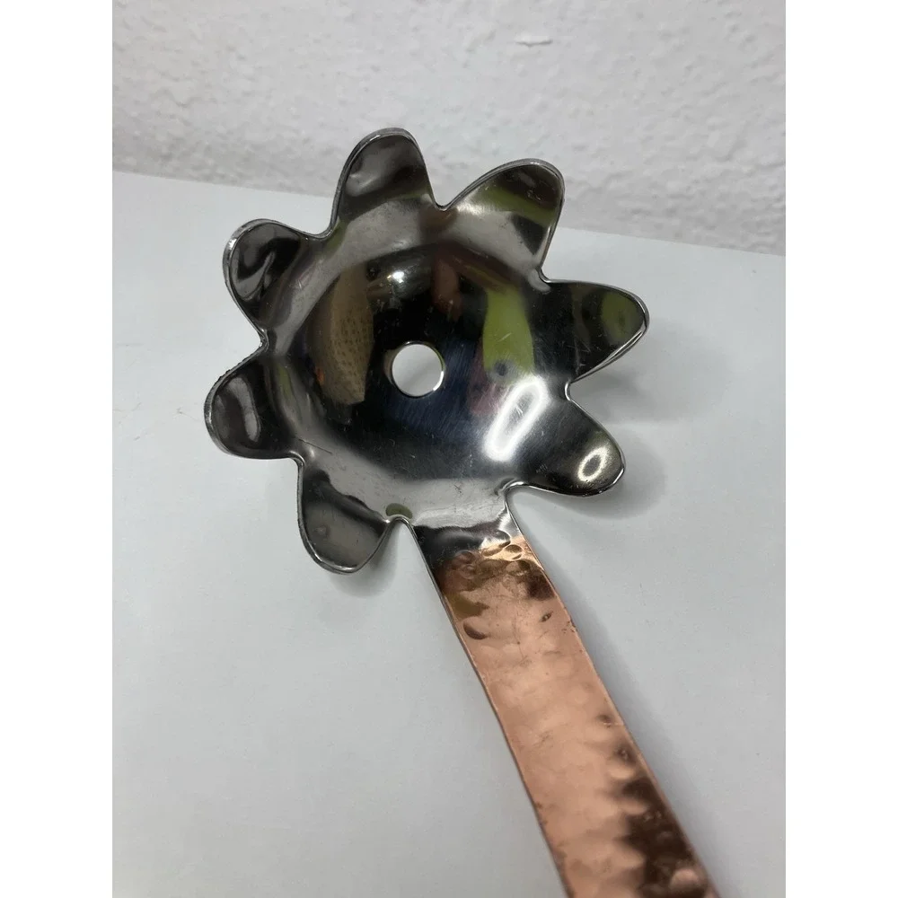 Cambridge Silversmiths Hammered Copper Spaghetti Server